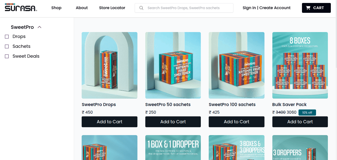 SurasaLife E-commerce