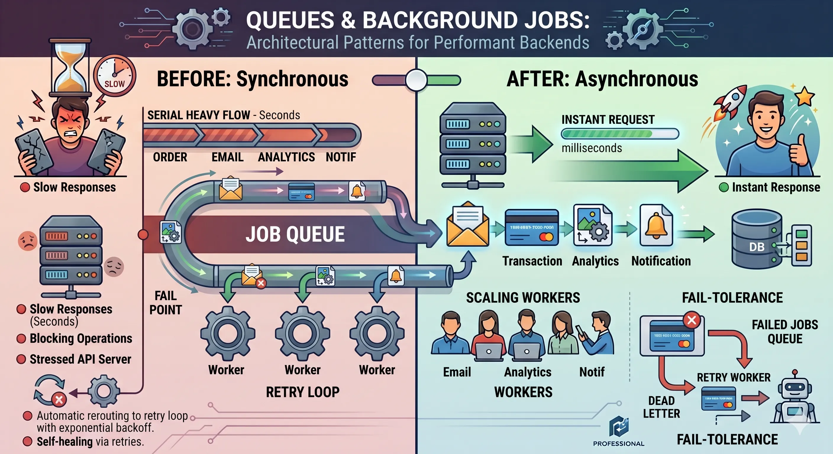 Queues & Background Jobs: The Missing Layer in Most Backend Systems